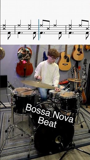Bossa beat💃 • #bossanova #groove #rhythm #percussion #drums #drumset #drummer #percussionist #fypシ