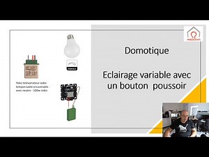 Comment remplacer un eclairage simple par une commande variable ou dimmer sans fils Yokis