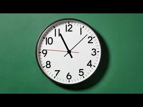 🕰️ Live Analog Wall Clock ⏲️ | 1 Hour with Tick-Tock Sound ⏳ | 11:00 AM to 12:00 PM