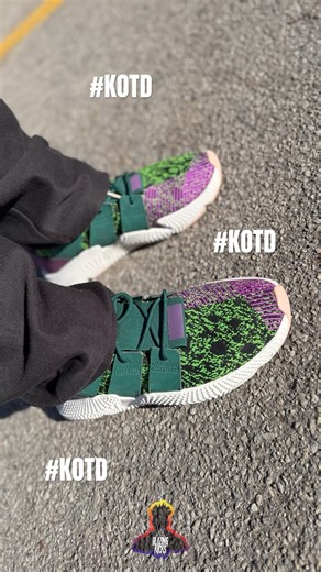 Still one of my favorite collections‼️Rocked the Dragon Ball Z x Adidas Prophere“Cell” for #KOTD 🐉