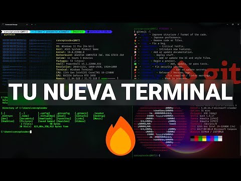 Tu nueva terminal: Nerd Fonts + Oh My Posh + Windows Terminal