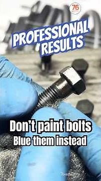 Restoring Old Bolts With Perma Blue