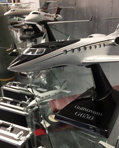 A G650 with interior details, including window shades! Yes it’s all about the details. - - Visit us at factorydirectmodels.com - - - #glf6 #g650 #aviation #factorydirectmodels #privatejet #corporatejet #avgeek #modelairplane #businessaviation | Factory Direct Models