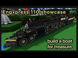 Engxpress 110 steam train | Roblox build a boat for treasure micro block showcase