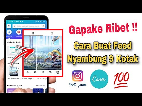 Cara Membuat Feed Instagram 9 Kotak Di Canva