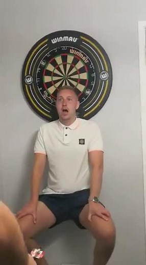 Man Accidentally Gets Hit By Dart in Eye