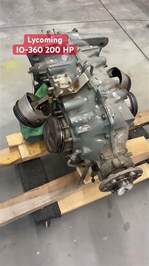 Recovered Aircraft Engine after 31 years in Barn. #blaircraft