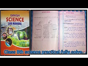 | class 8th science practical | ( full solve ) #EducationalVikram |