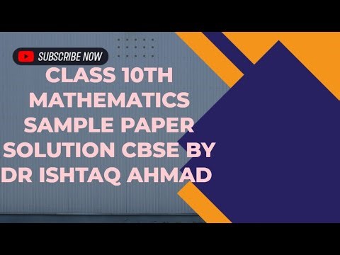 "Class 10 Maths Sample Paper 2025 | Full Solution | CBSE Board Exam Preparation 🔥"