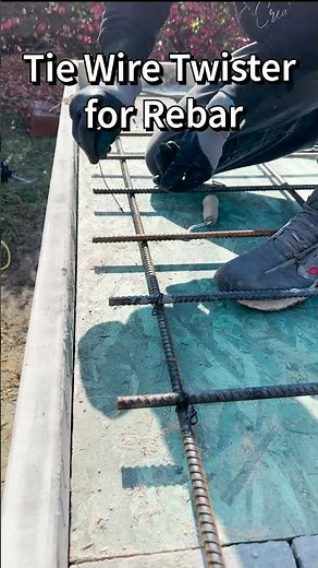 Mastering the Tie Wire Twister for Rebar - Simple Steps! #Shorts" #diy #diytips