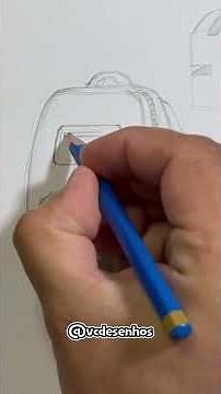 How to draw a backpack #drawing #art #howtodraw #tutorial