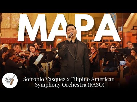MAPA (Cover, Orchestral Version) | Sofronio x Filipino American Symphony Orchestra (FASO)