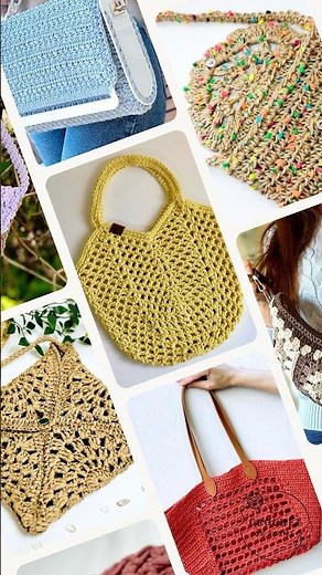 Envie de faire un sac au crochet pour cet été ? #crochet #lecrochetdeplume