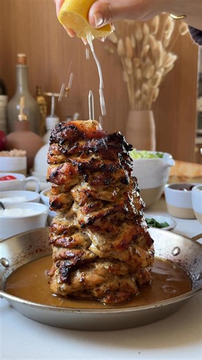 5.5K views · 36 reactions | Comment 'RECIPE' Make authentic Greek Chicken Gyros  at home in your kitchen. Transport yourself to Greece with this easy, delicious recipe. https://www.foodbymaria.com/greek-chicken-gyros/ | Foodbymaria | Facebook