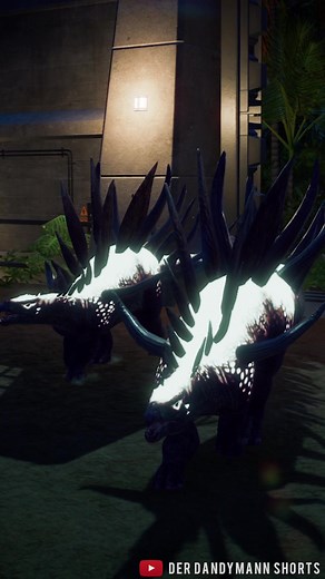 Shining Ark Kentrosaurus with Long Spines - Jurassic World Evolution 2