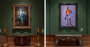 Kehinde Wiley Painting of Young Black Man Honors Classical Techniques and Challenges Cultural Values