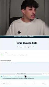 Bundle Sell Bot for Pump Fun