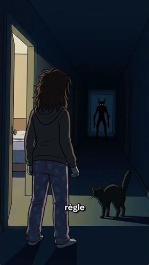 If you run into your cat at 3:33 AM... 🐈🕰️ #horror #cat