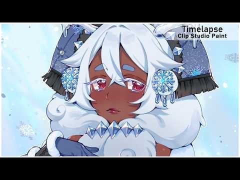 【Speedpaint CLIP STUDIO PAINT】❄️ Tundra