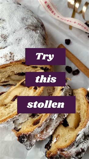 Learn how to make homemade bread step by step with me on Instagram: "Comment STOLLEN to get baking this delicious stollen with me step-by-step. Chatting on my live this lunchtime all about baking stollen bread. A wonderful festive treat, sweet spiced dough with a citrus twist, packed with dried fruit and a marzipan core. And you can make your own with my step-by-step guidance. Comment STOLLEN for more info."
