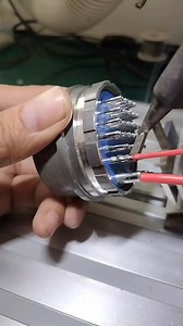 Aviation plug wire soldering | Laptop Repair Secrets