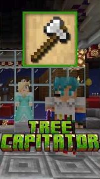 Addons de la Marketplace de Minecraft - Treecapitator #minecraft #viral #addons #bedrock