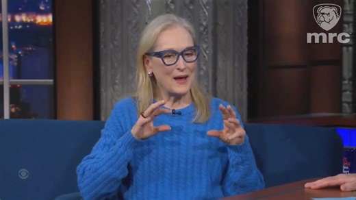 Stephen Colbert concluded his interview with Meryl Streep by inviting her to talk about whatever she wants and she went for the voter suppression fearmongering, "the SAVE America Act, if that passes, all the married women that have changed their names are going to have to go to the registrar and prove that they are who they are. In other words, to your voting registrar, this is what I understand. Otherwise when you get to the voting booth in November, you might be disqualified because your name 