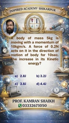 Work power and energy problems #mdcat2026