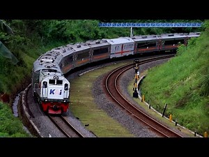 Beautiful Railway Tracks in World - Southern Java Island Railroads Line | Railfanning 2022