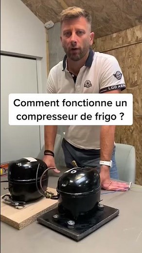 How does a refrigerator compressor work?