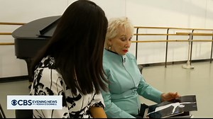 It was a joyful moment on stage when the New York City Ballet marked 75 years of excellence with a performance that included dancers from the program's very beginning. | CBS Evening News