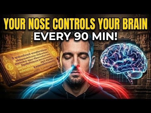 Your Nose Controls Your Brain Every 90 Minutes (Ancient Secret Revealed)#breathing #breathwork #yoga