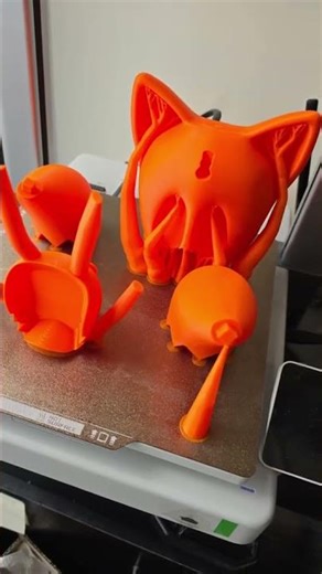 Tails 3D Print Build | Sonic Series Multi-Part Print (MakerWorld)