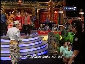 Olga Syahputra jadi crew OVJ ( Opera Van Java ) Trans7