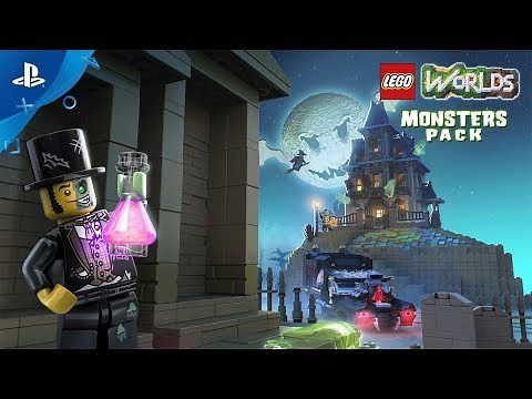 LEGO Worlds - Monsters Pack Official Trailer | PS4