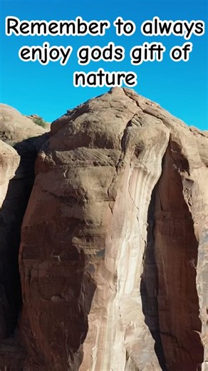 Insane 360 view off a cliff in Potash road, Moab #dronefootage #nature #photography #utah