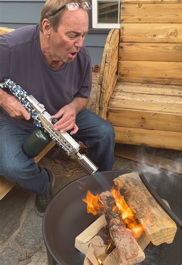 Propane torch for campfires, grilling, melting ice and so much more 🔥 #artflammtorch #propanetorch #tiktokshopcreatorpicks #tiktokshopblackfriday #giftsforhim