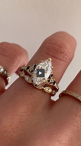 Skyla Sapphire - Marquise Wedding Band Pairings