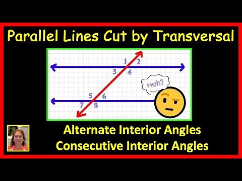 Understanding Alternate and Consecutive Interior Angles | Parallel Lines Cut by a Transversal