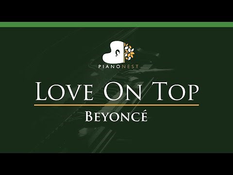 Beyonce - Love On Top - LOWER Key (Piano Karaoke Instrumental)
