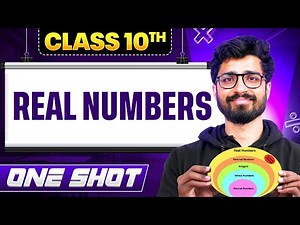 Complete Real Numbers in One Video By Ritik Sir || Chapter - 1 || Class 10 Maths