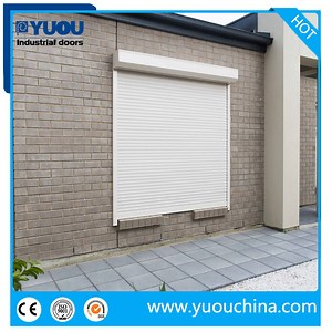 [Hot Item] Motorized Aluminum Hurricane Roller Shutter