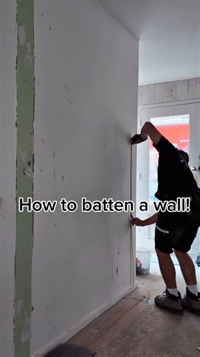 Thegreatnorfolkcarpenter | How to batten a wall for vertical cladding boards 😁🤘🙌, this will be cedar cladding, which is why the battens are a good choice! You can... | Instagram