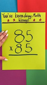 math hack #reels #math | Playing with Food