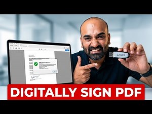 How to Digitally Sign A PDF or Documents with DSC (Digital Signature)
