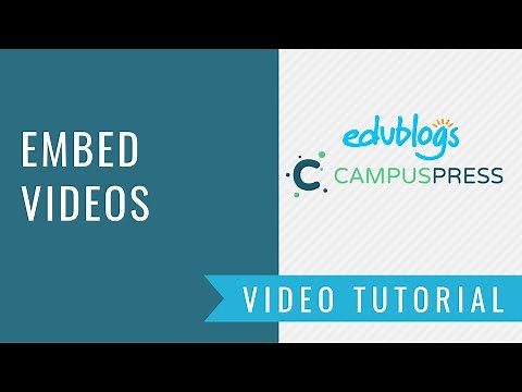 How To Embed Videos In WordPress (Classic Editor)