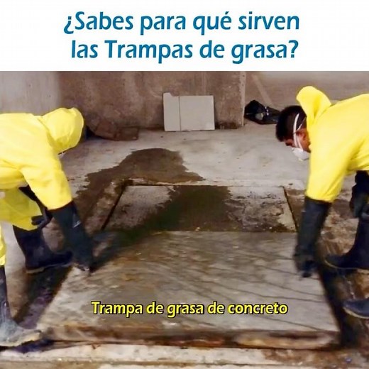 Conoce más sobre trampas de grasa de concreto