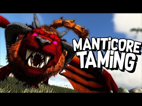 ARK Survival Evolved Ep #64 - TAMING A MANTICORE (Modded Survival)
