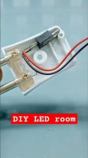 Amazing simple LED display for room lighting #led #diy #engineering #project