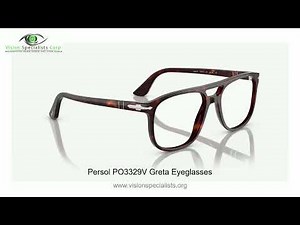 Persol PO3329V Greta Eyeglasses 8056597923668